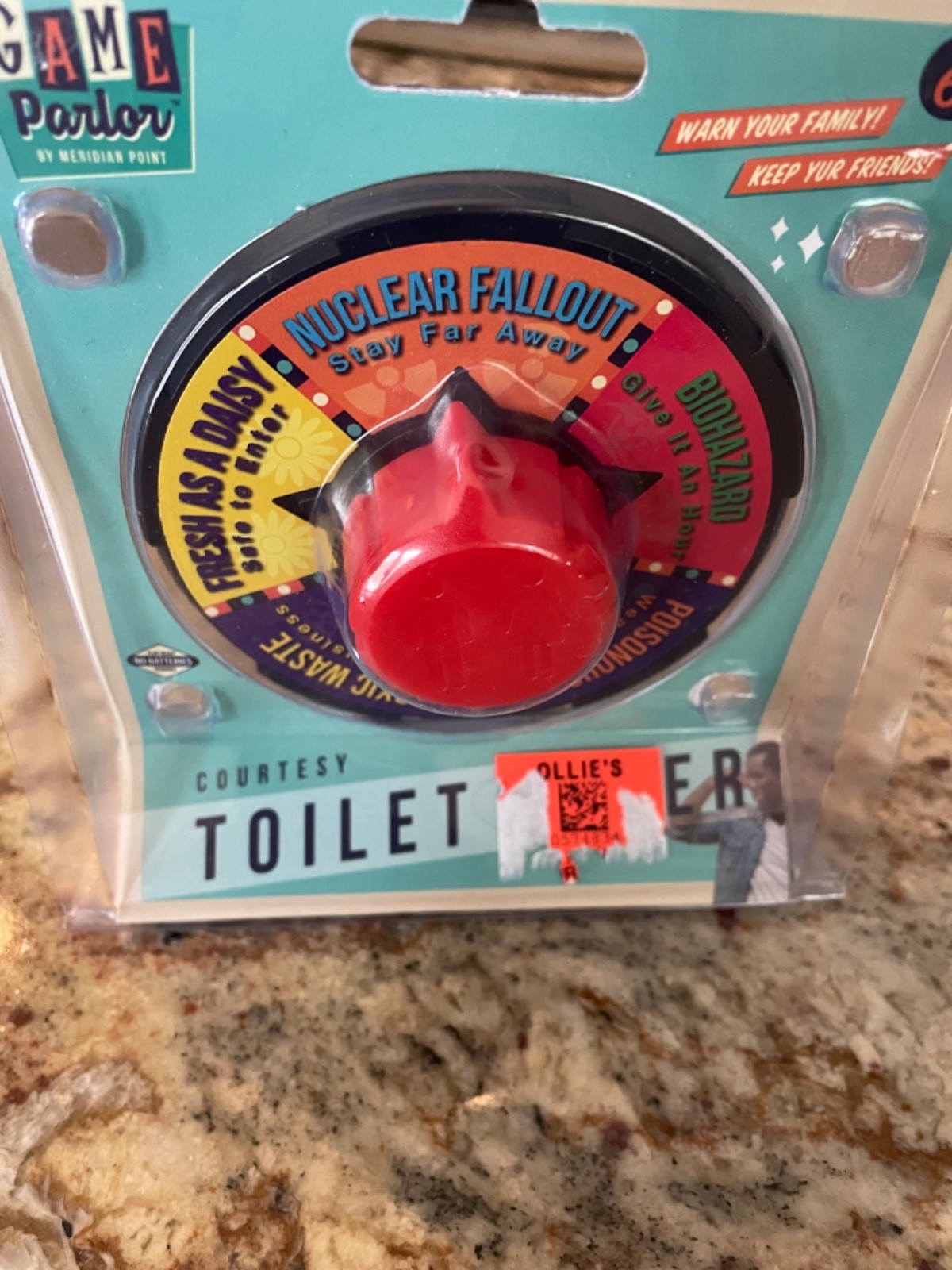 Gag Gift Toilet Trouble Timer Let Others Know When It’s Safe To Go Poo
