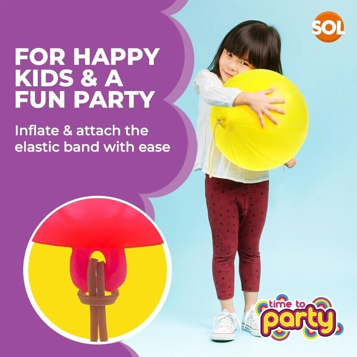 15–500pk Large Punch Balloons Party Bag Fillers Kids Birthday Goody Loot Toys