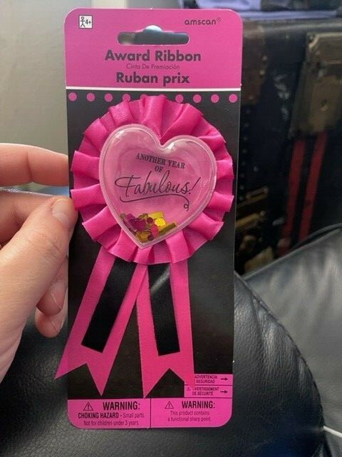 Amscan Another Year Of Fabulous Birthday Ribbon New!!!
