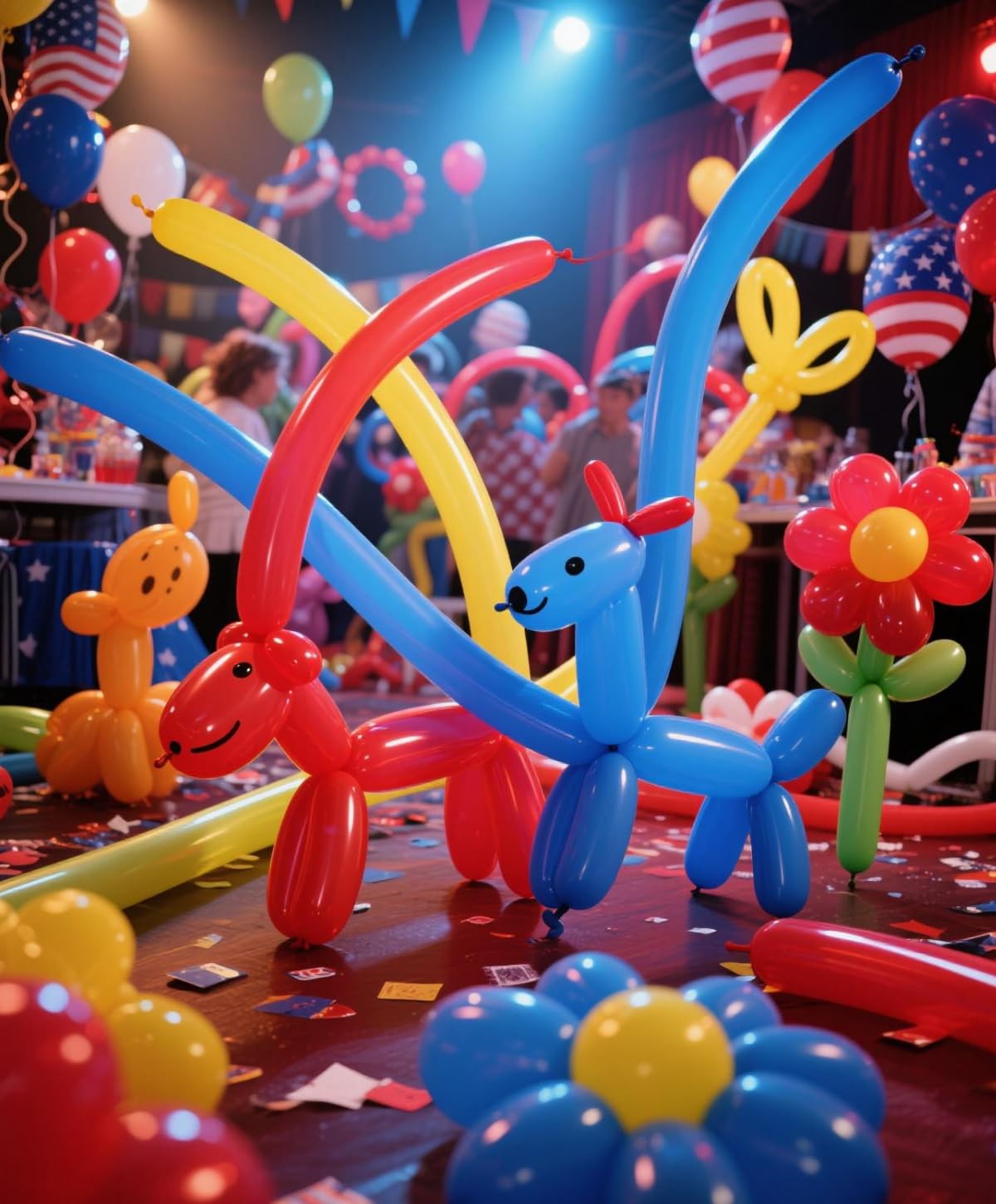 2000 Pcs 260 Balloons Bulk 20 Colors Long Twisting Balloon for Party Decorati…