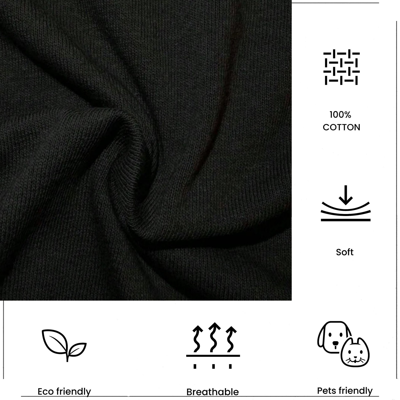 Hollowmark Custom Minimal Front Print Tee Black White S-5XL Casual Dark Shirt