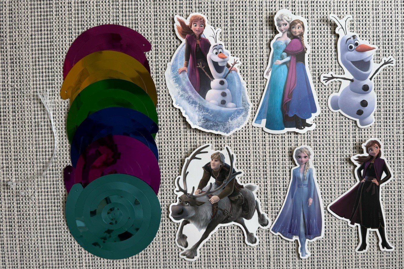 NEW 183Pcs Frozen/Frozen 2 Birthday Party Decor Banner Backdrop Balloons Toppers