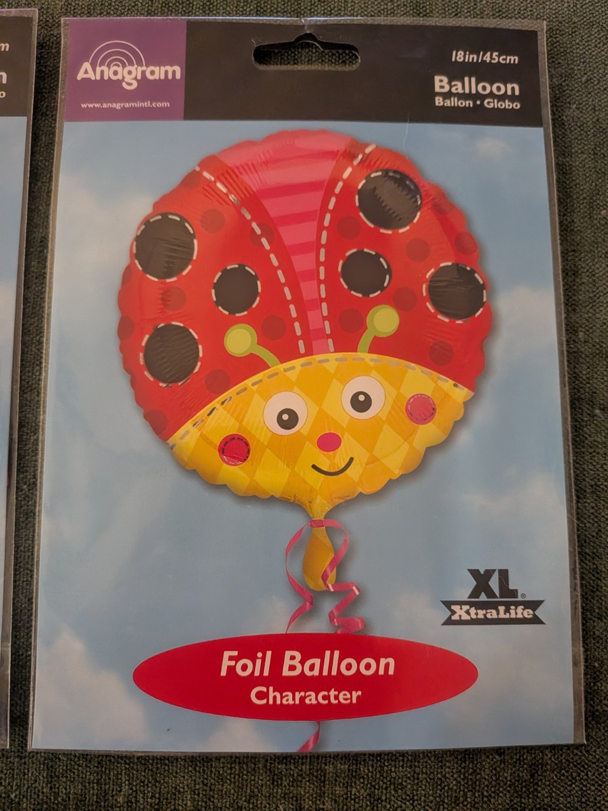 Cute Ladybug 17″ Foil Balloon New Maylar Party Supplies Decor