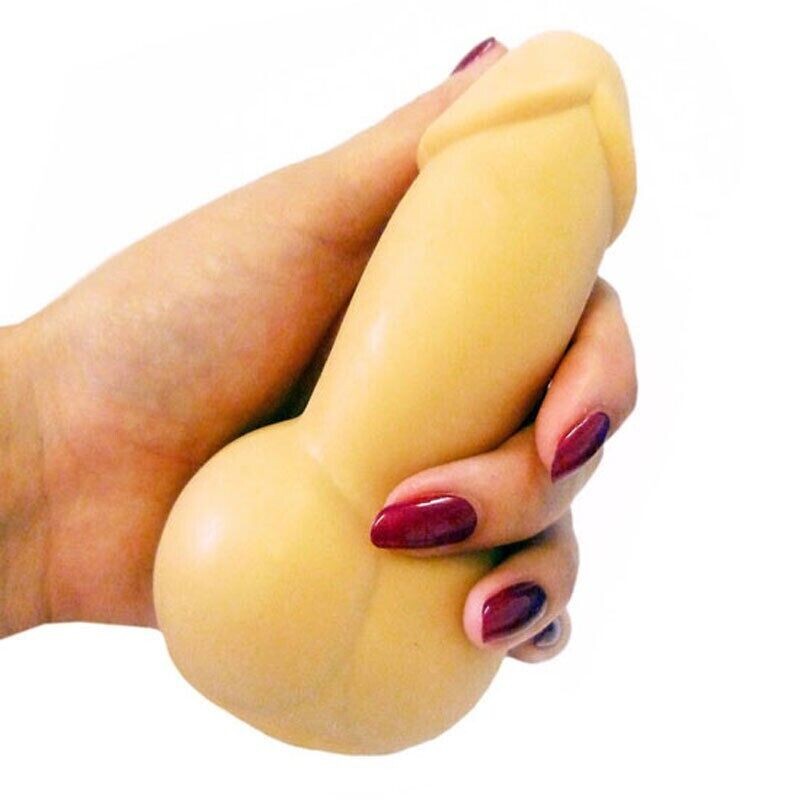 STRESS WILLIE Squeeze – Squeezable Relief Pecker Willy Adult Novelty Gag Toy