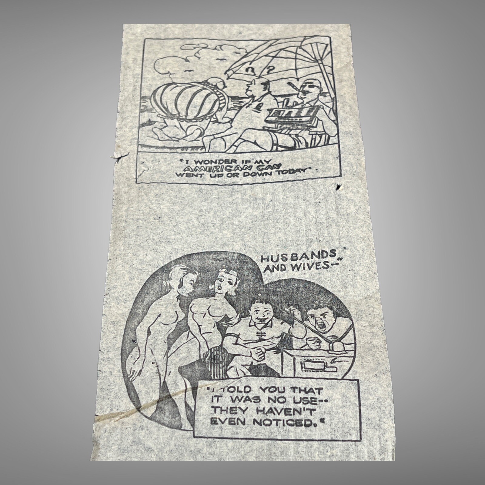 Vintage Sexist Adult Humor Toilet Paper Gag Gift Funny