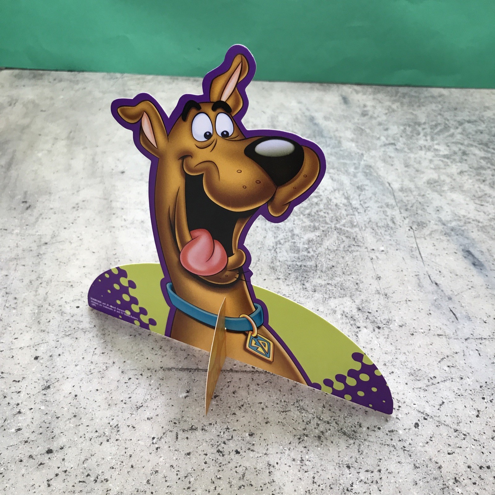 Vintage Scooby Doo Birthday Party Table Centerpiece Decor Halloween Party Stande