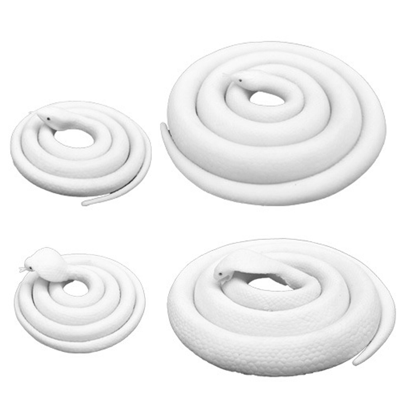 32″/48″/56″ Fake Realistic Snake Lifelike Scary Rubber Toy Prank Party Joke Prop