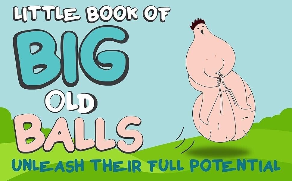 Little Book of Big Old Balls – Hysterical Gag Joke Adult Fun Party Gift