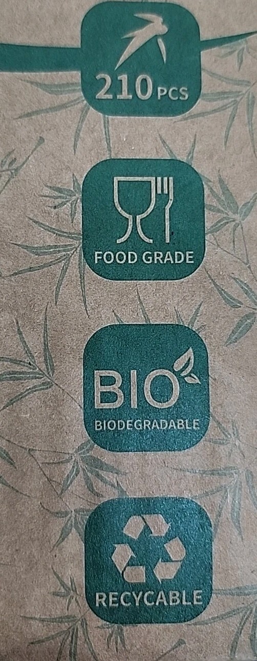 Ibambo Bamboo Disposable Straws – 250 Pack, Single Wrapped Compostable Straws