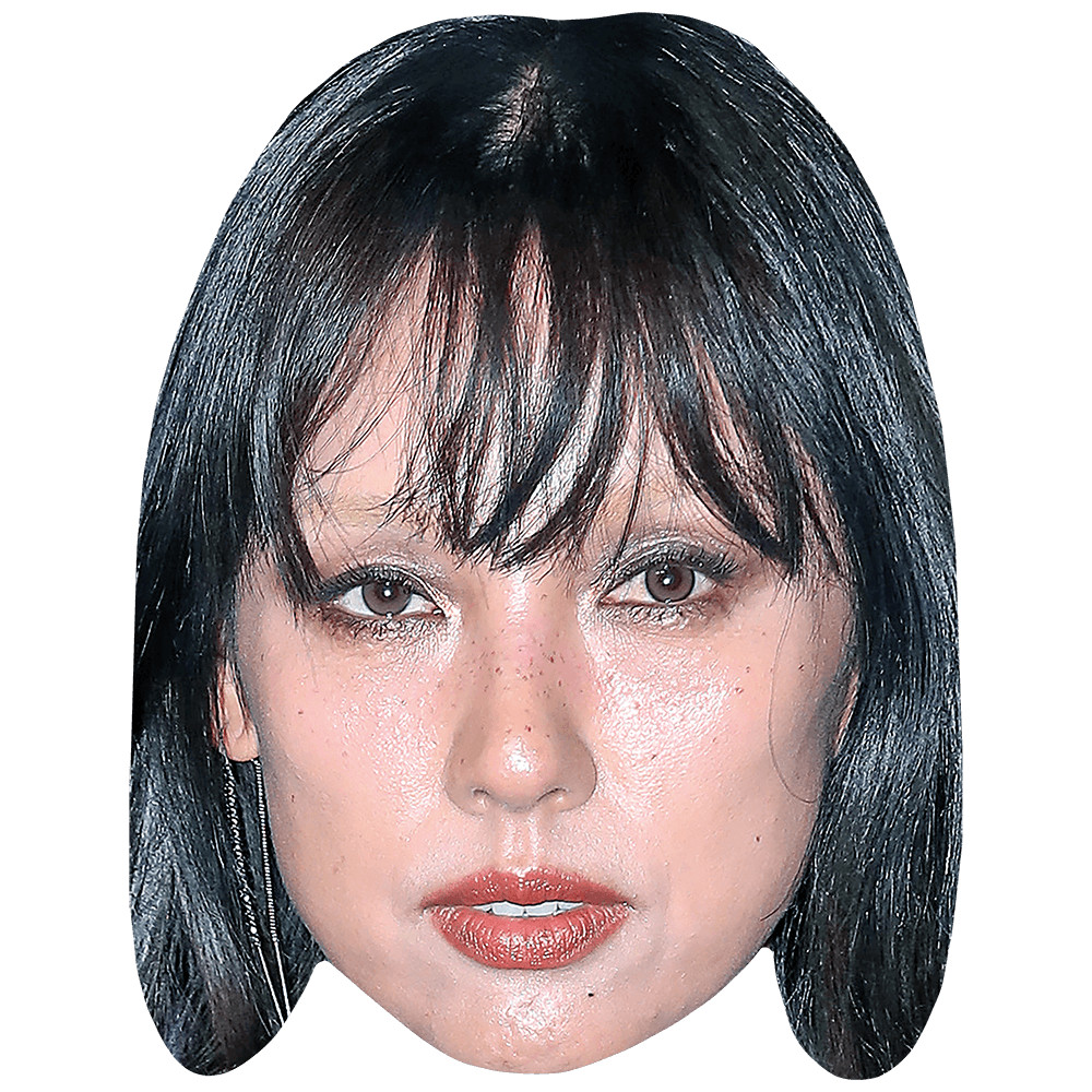 Lee Hyo-Ri (Fringe) Celebrity Mask, Flat Card Face, Fancy Dress Mask