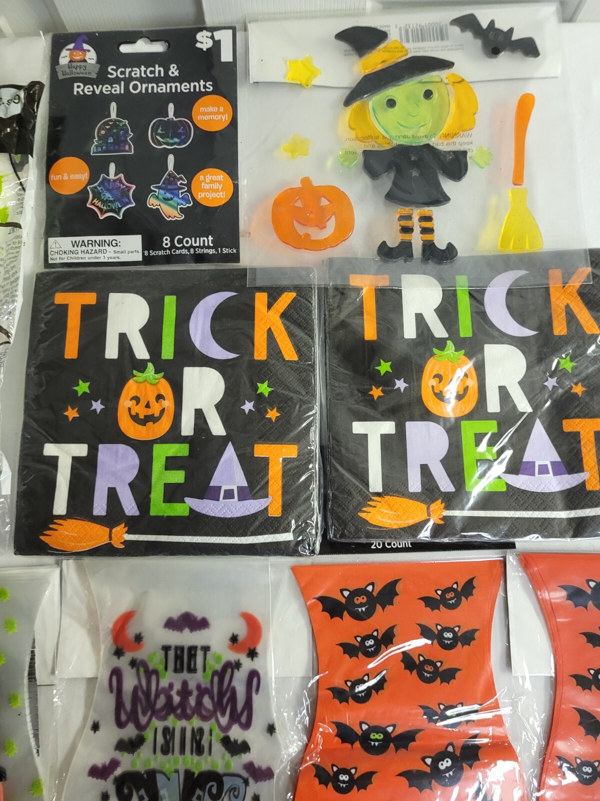 Lot of Halloween Party Decorations & Tableware