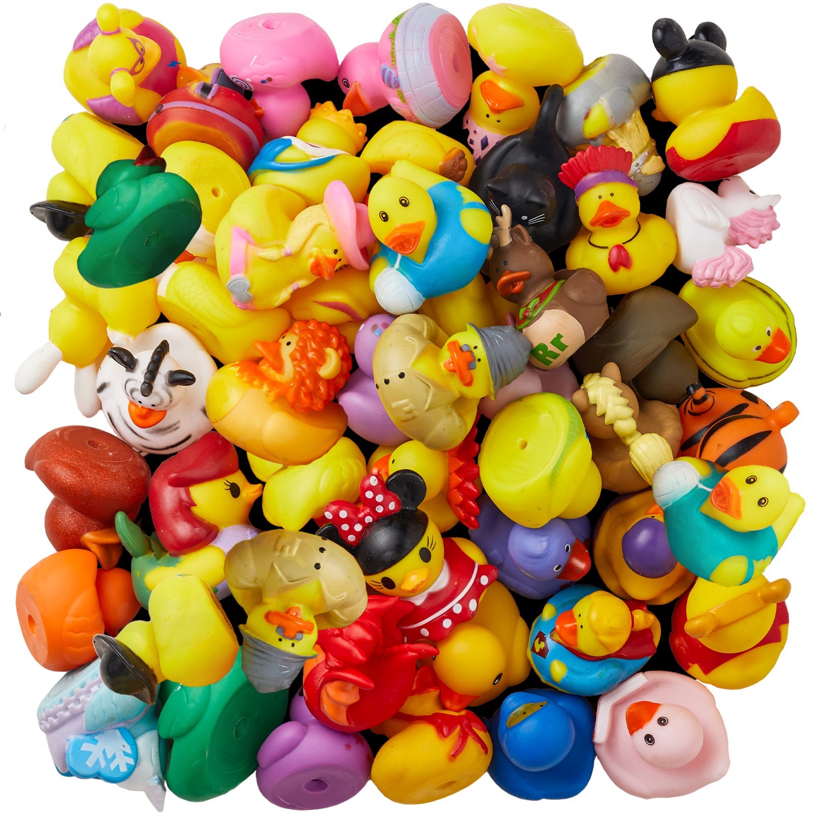 Rubber Ducks in Bulk,Assortment Duckies for Jeep Ducking Floater Duck Bath Toys