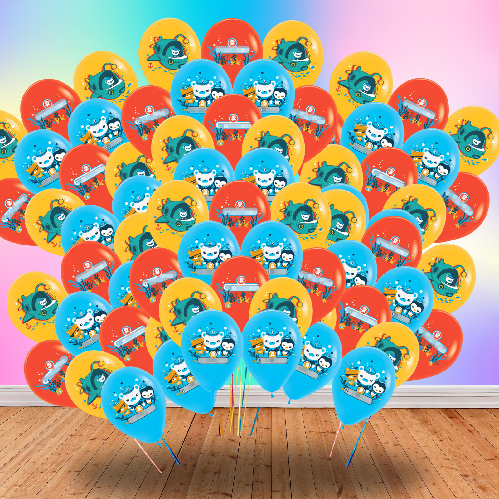 OCTONAUTS BIRTHDAY PARTY CUPCAKE TOPPER BALLOON CAKE party decoration theme idea