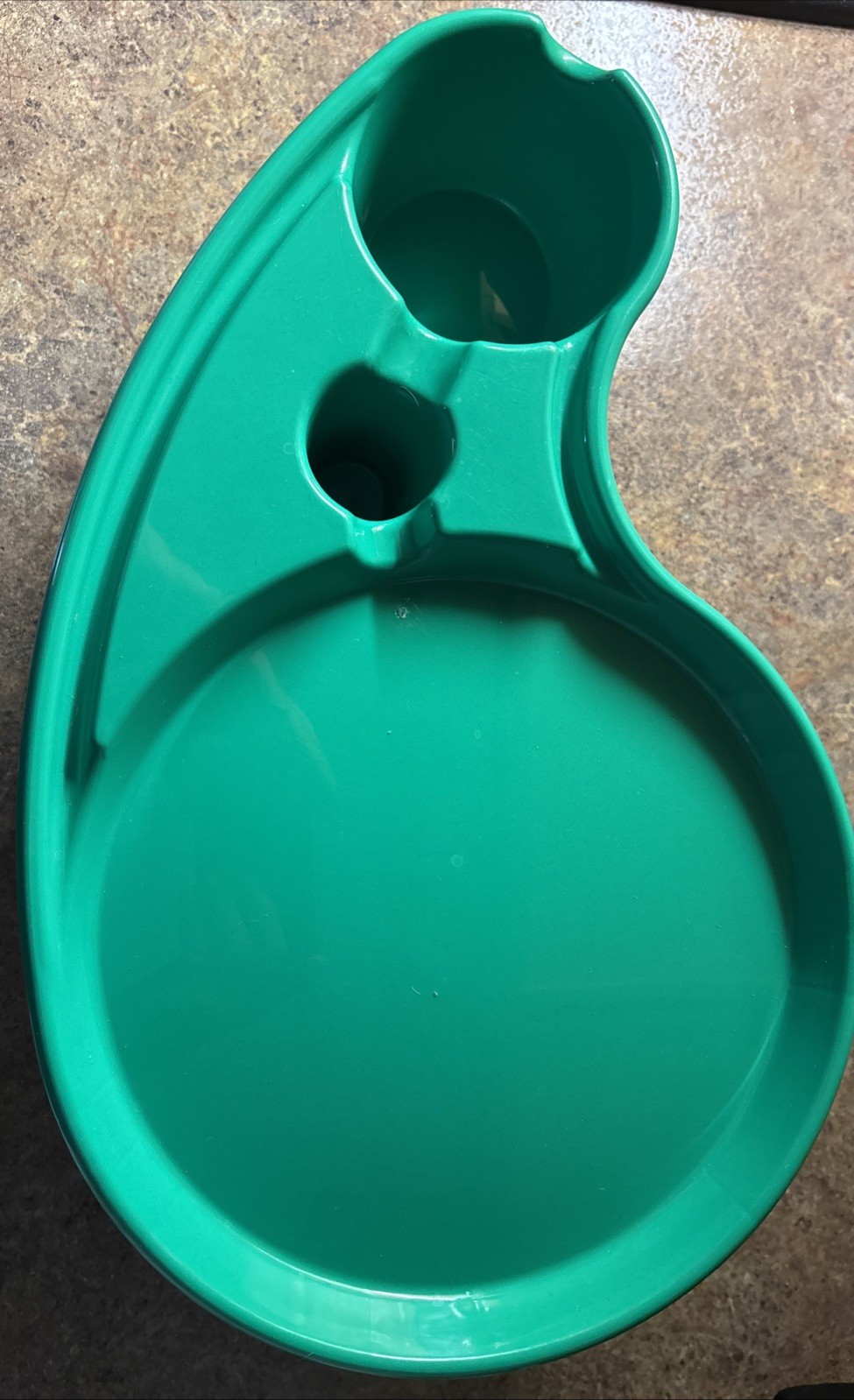 Lot Of 6 The Original Party Pal Plate For Camping Game Day Party Tray Travel New