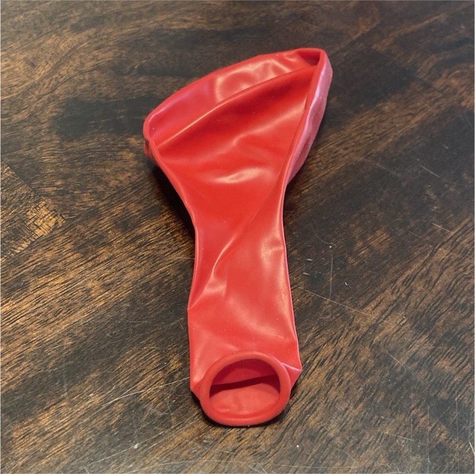 Vintage Red Oval Latex Balloon Solid Plain Party Decoration