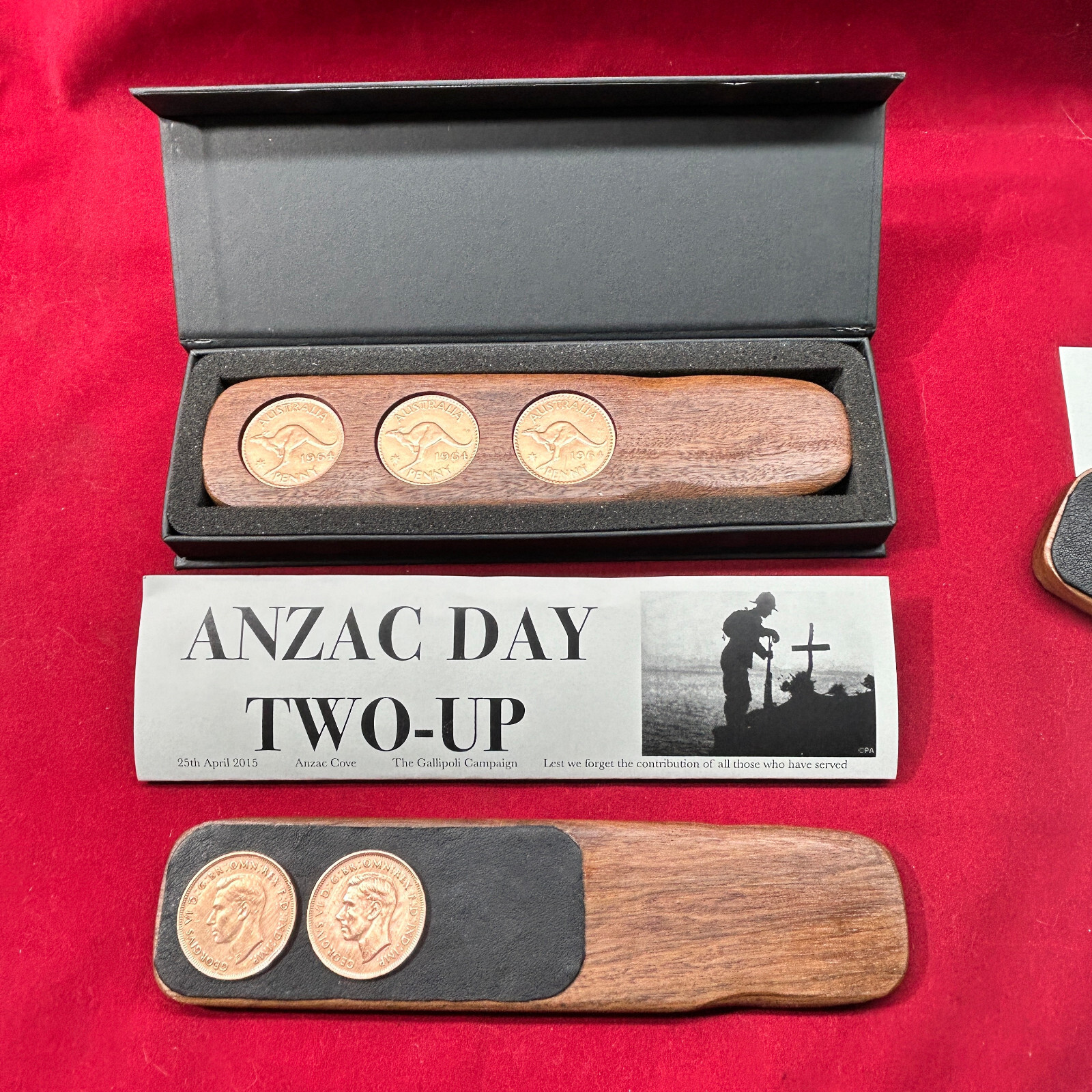 1986 Deluxe Australian Penny 2UP Set – 40th Birthday Present Anniversary Gift