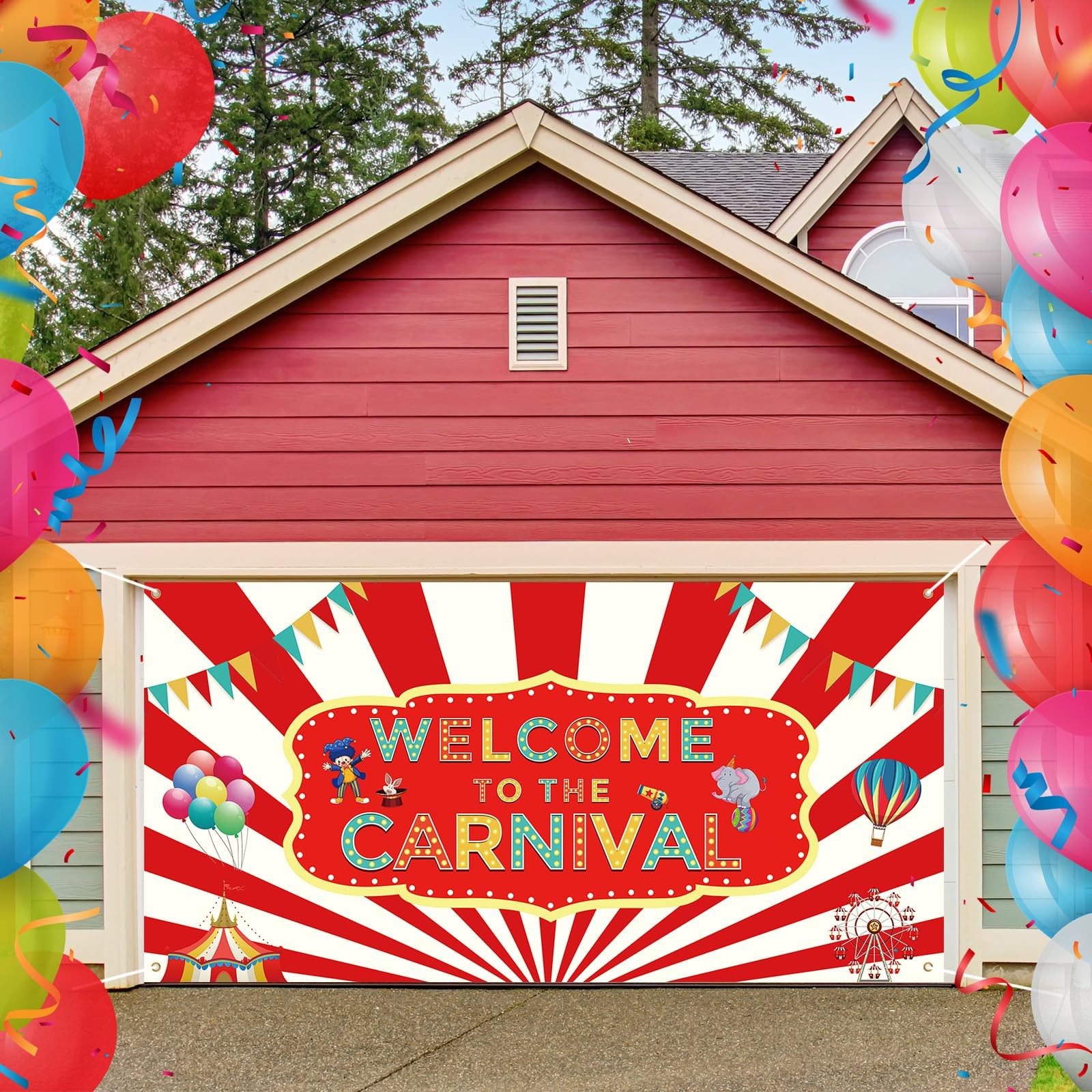 Welcome to the Carnival Banner Carnival Decorations Circus Party Innovative