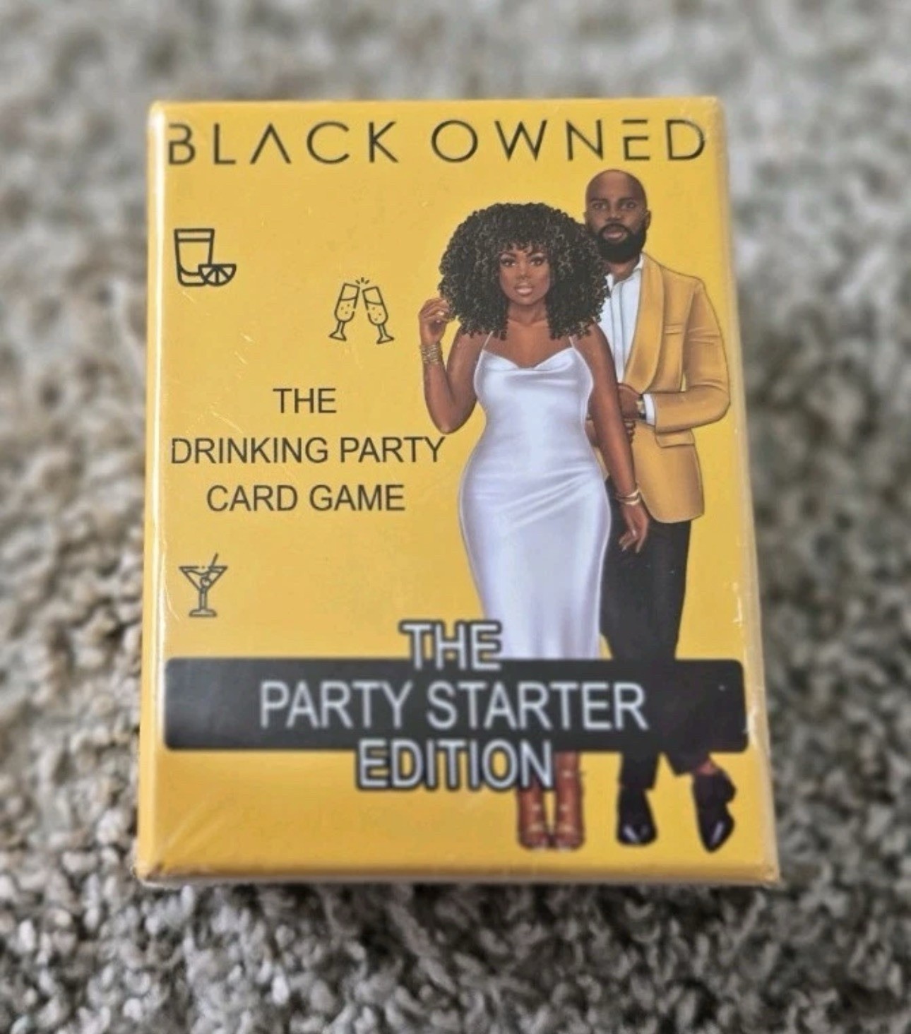 Black Owned Drinking Party Card Game Party Starter Edition Fun Adult Couples NEW