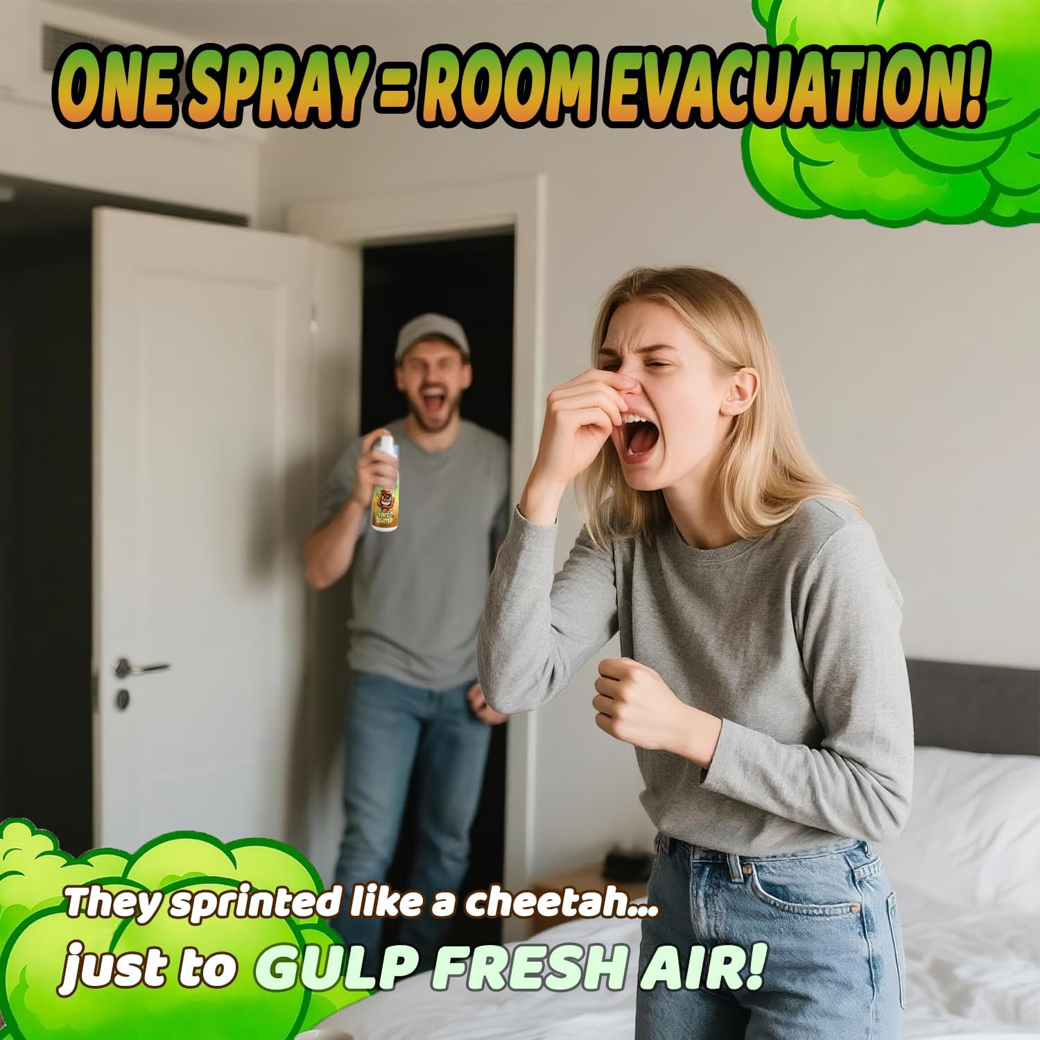 Fart Spray Extra Strong – Fart Bomb 50Ml – Liquid Assfart Spray – Smells like Re