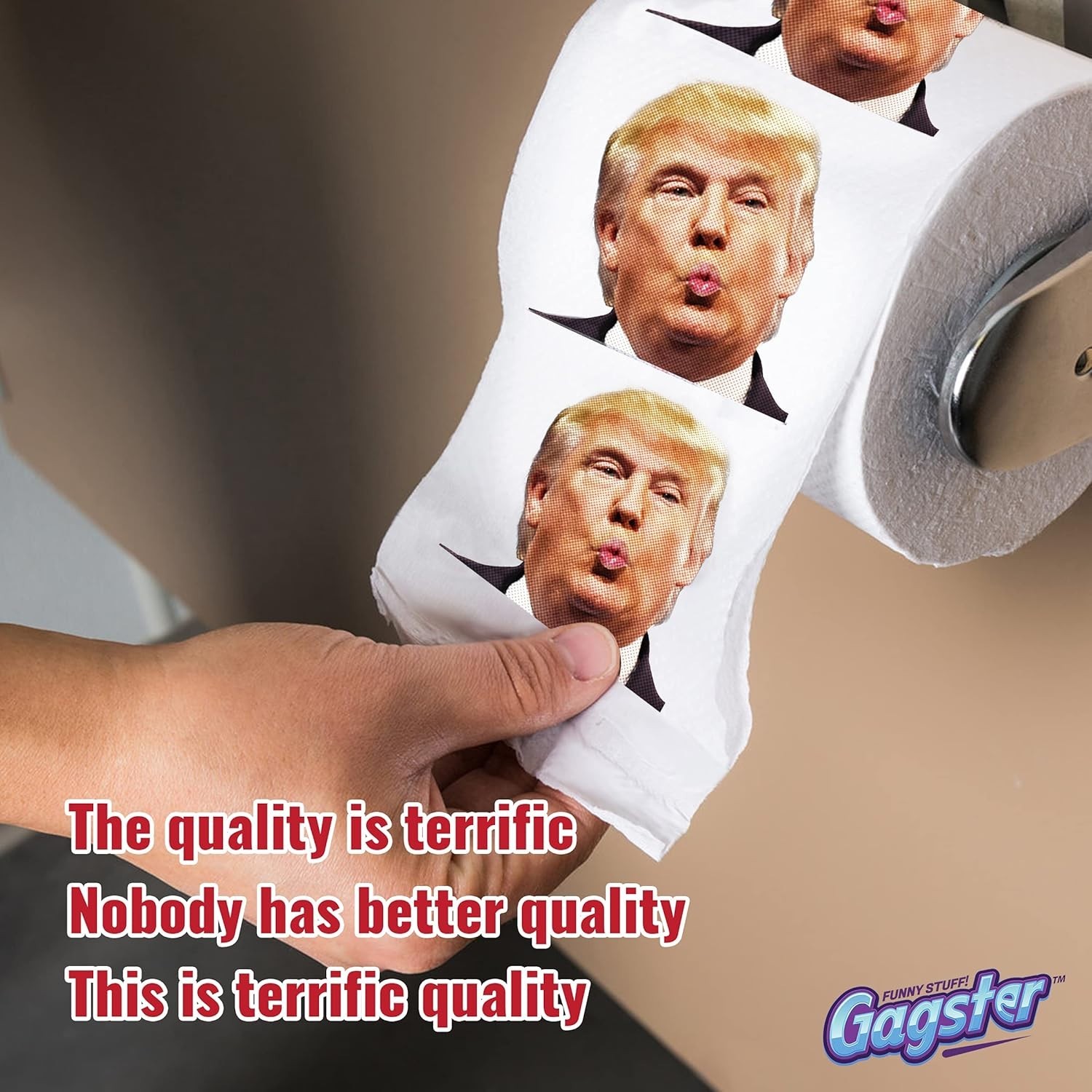 Unique Political Toilet Paper with 200 Sheets, Perfect for Election Season Fun