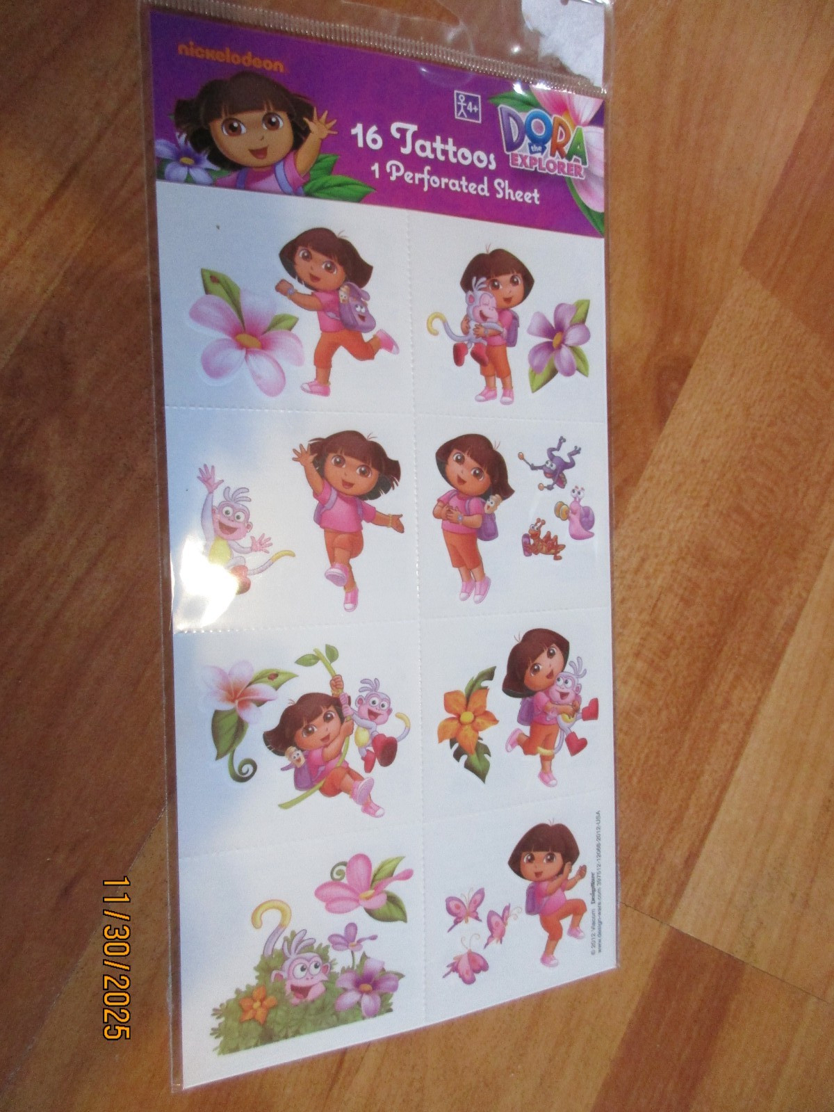 Dora’s Flower Adventure Birthday Party Supplies Multi-color 8pc Lot