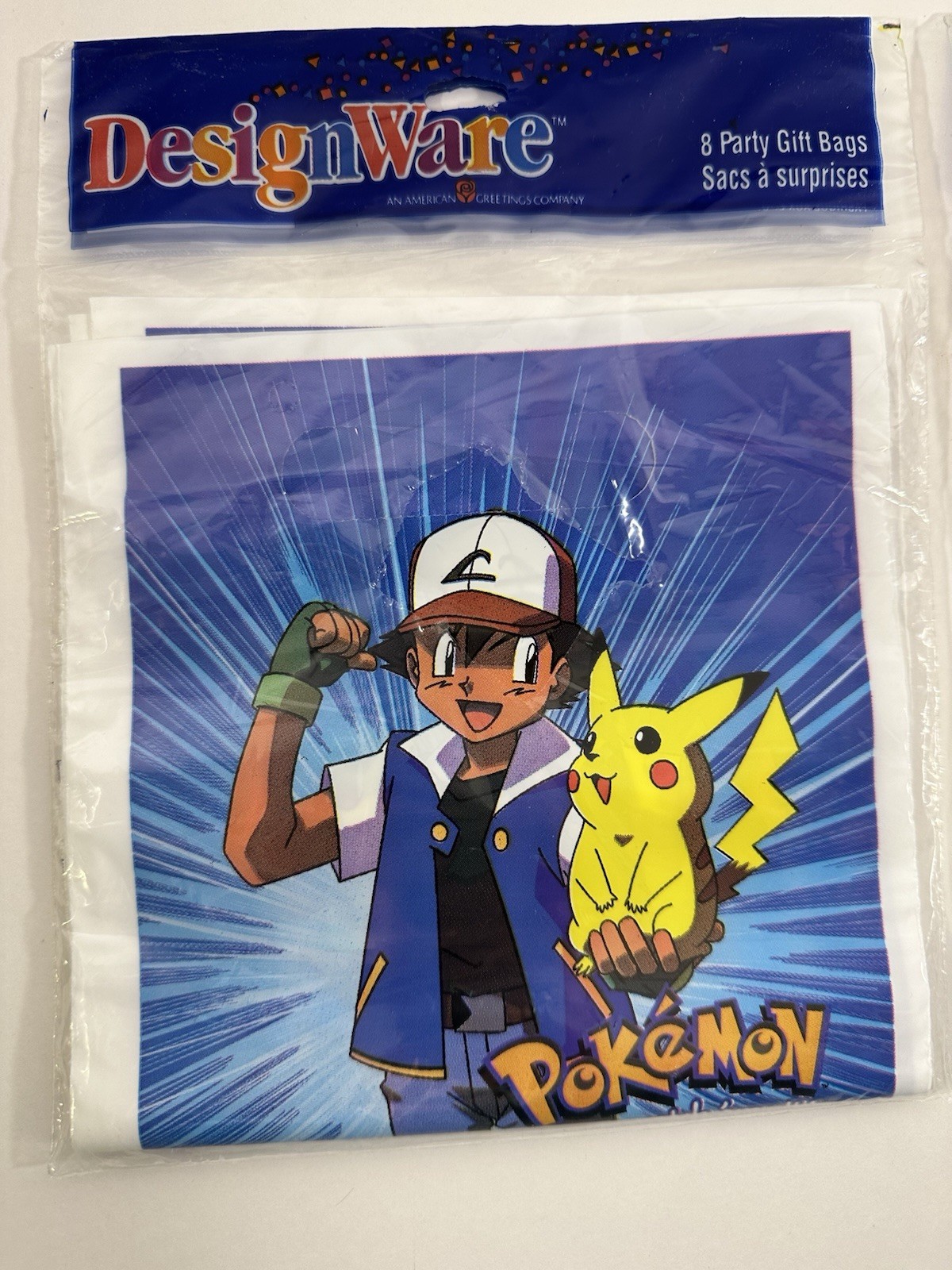Pokemon 2 Blue Loot Bags Goodie Bags Party Favors 16 Total DesignWare