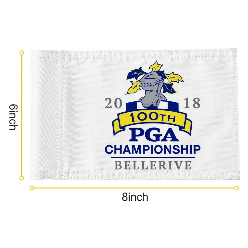 2018 PGA CHAMPIONSHIP BELLERIVE PGA TOUR Golf Pin Regulation Tube Flag 8x6INCH