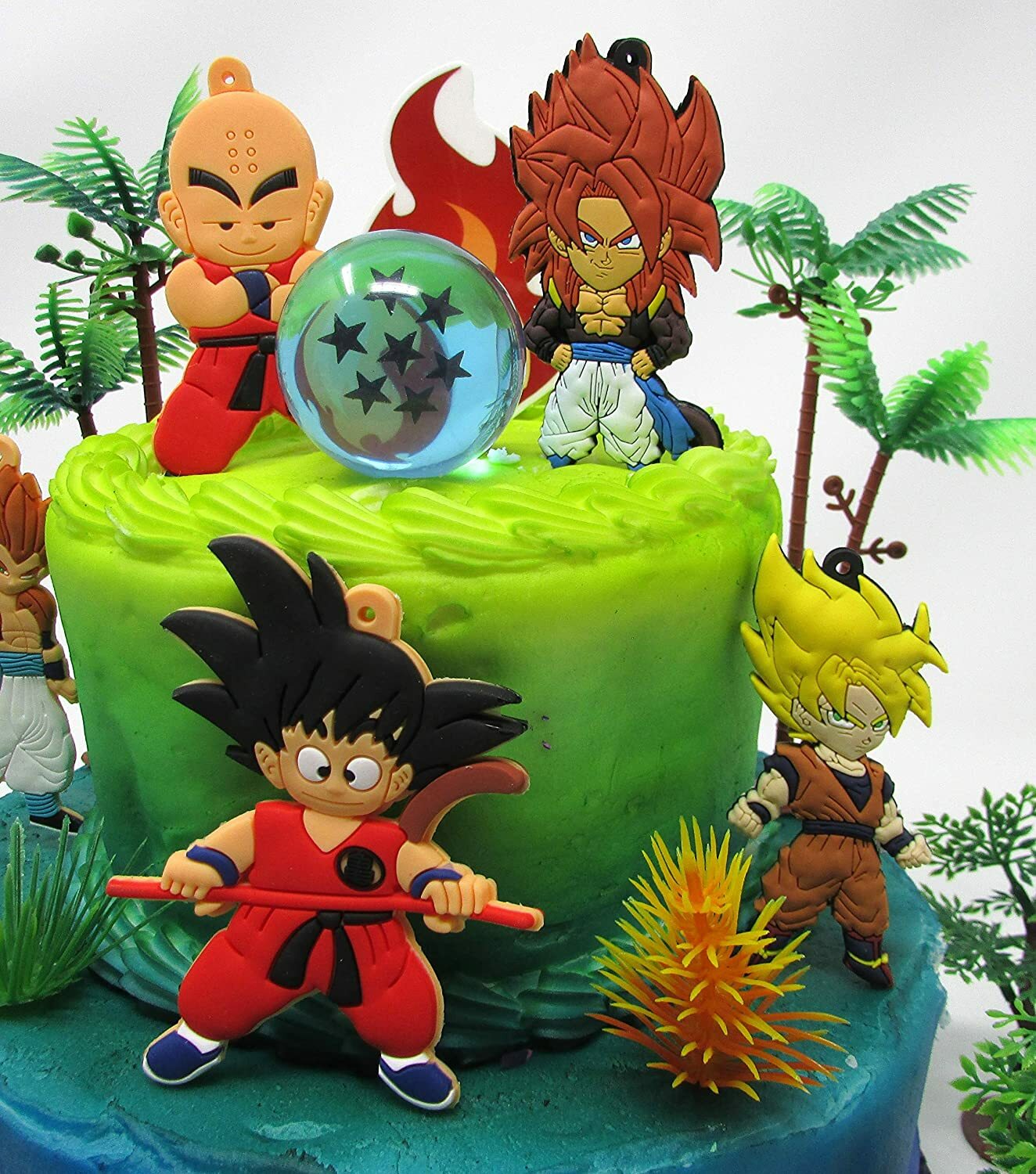Dragon Ball Z Cake Toppers Featuring Dragon Ball Z Characters – Brand New