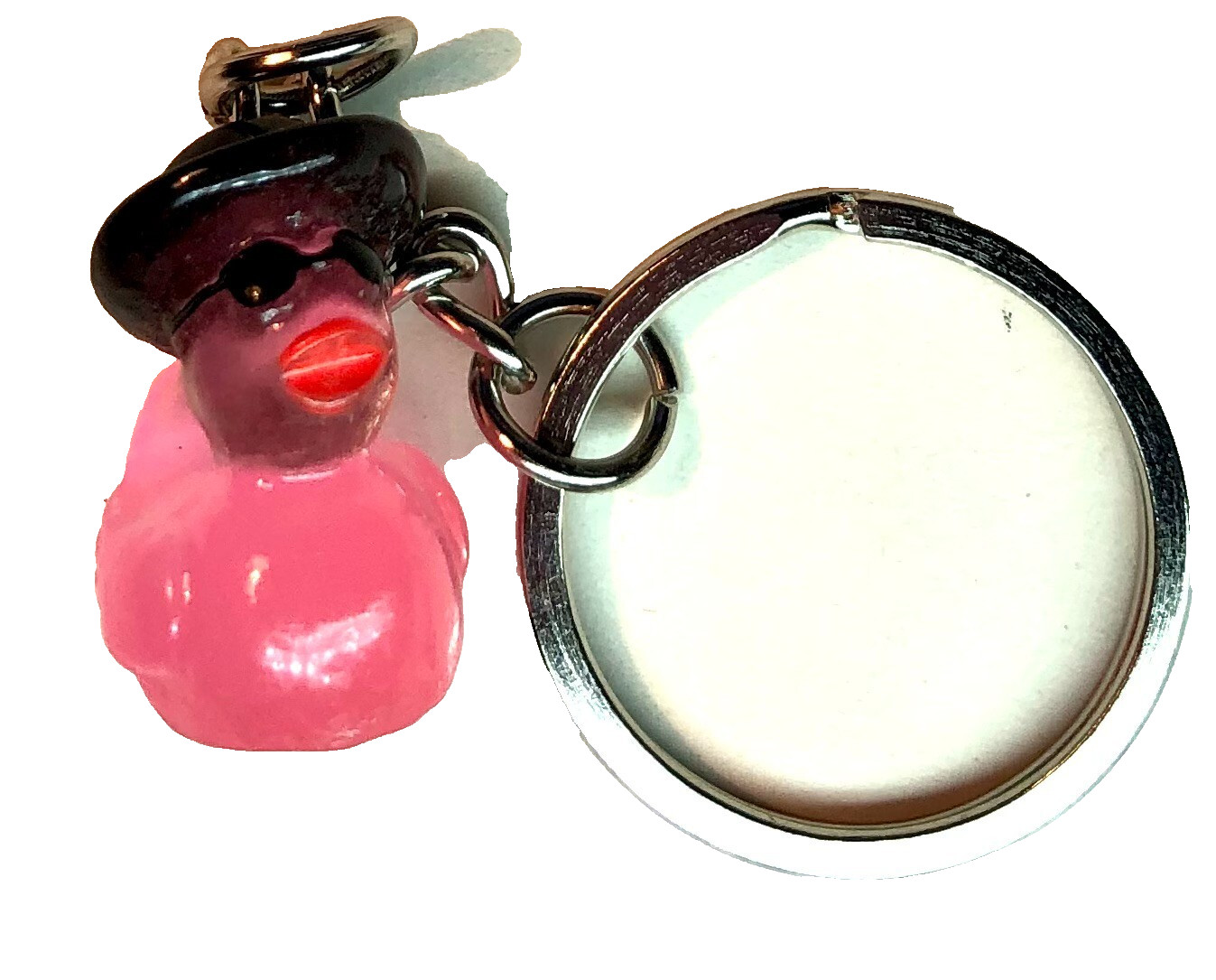 SET OF 10 COLORED COWBOYS CRUISING DUCK COWBOY KEYCHAINS CRUISE DUCKIES PENDANT