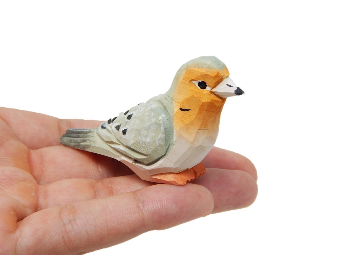 Mourning Dove Turtledove Love Birds Cake Topper Bride & Groom Wedding Engagement