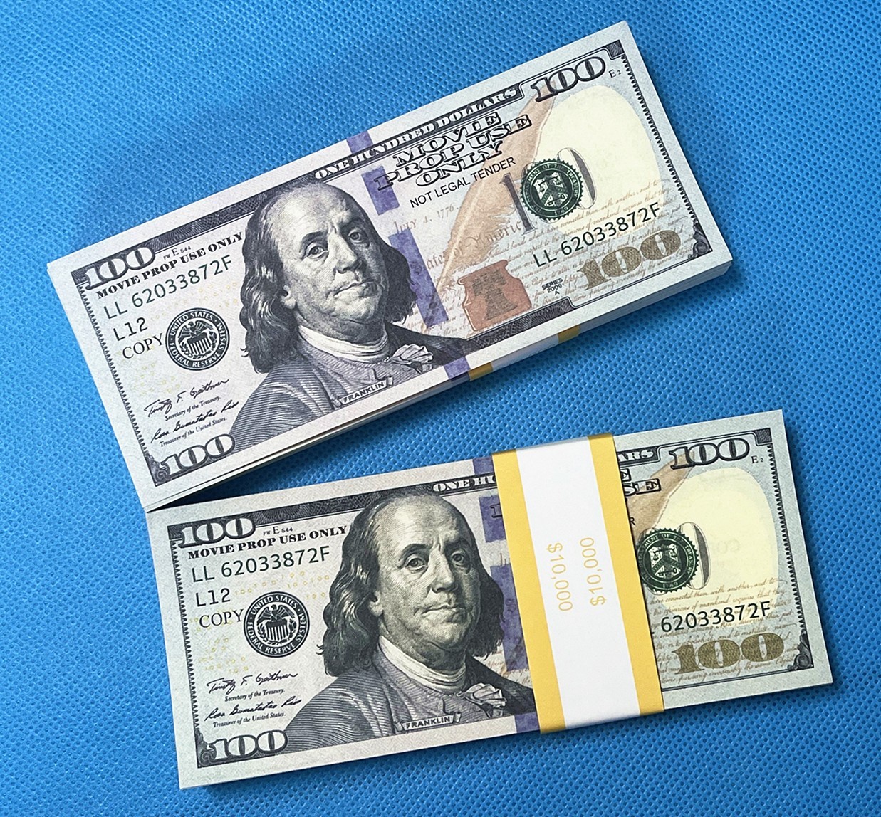 Replica Money Prop for Pranks, Movie Production,Celebrations – 200pcs 100 Bills