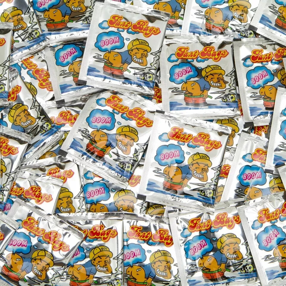 32 FART STINK BOMB BAGS Smelly Nasty Gas Fart Odor – Joke Prank Gag Gift Set