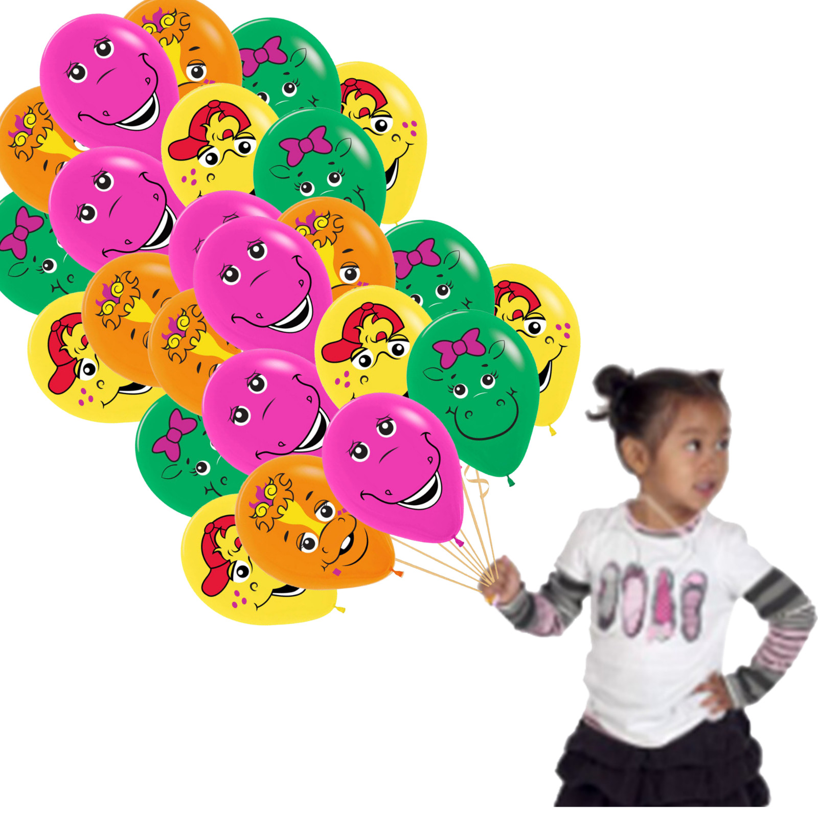 BARNEY cake birthday party decorations decor theme idea supplies BALLOON CUPCAKE