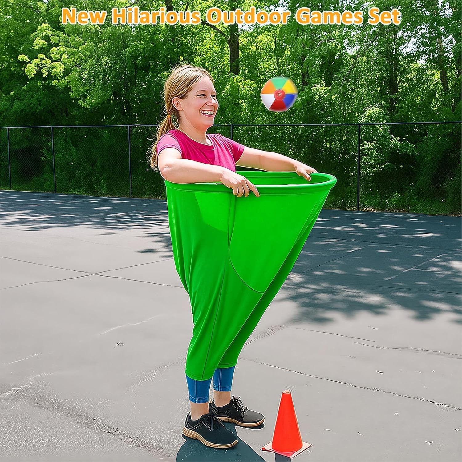 Granny Pants Yard Game Sets Oversized Granny Pants Outdoor Game 4 Pcs Freaky