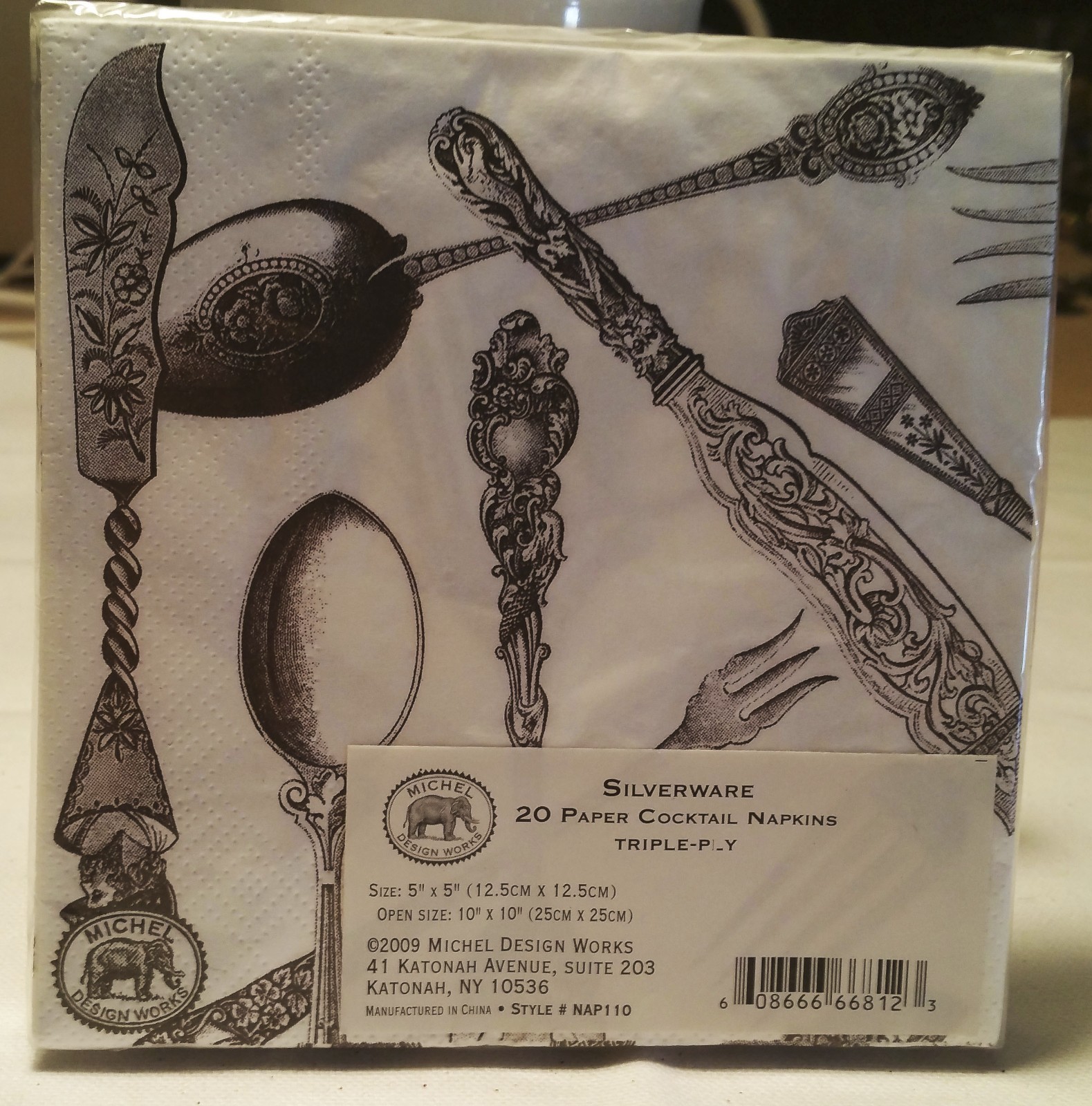 All Occasion Theme Paper Lunch Napkin 20pk 6″ & 4″ Square 13″ Rd Decoupage Craft