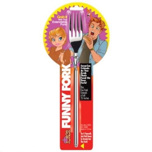 Funny Fork – Extendable To 25 Inches Gadget Novelty Joke Gag Magic Prank Gift
