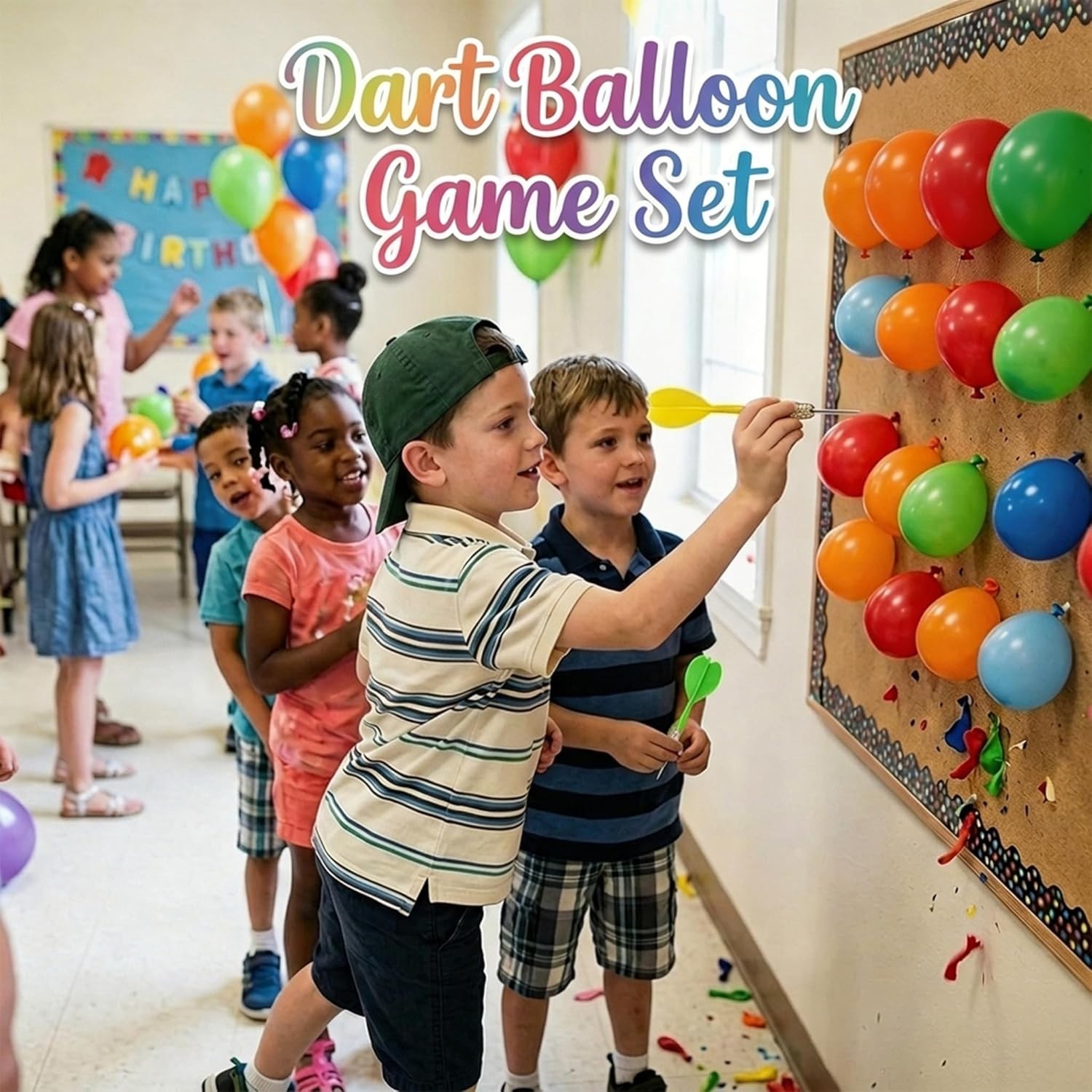 510PCS Dart Balloon Game Set, Carnival Games for Kids & Adults, Outdoor Party…