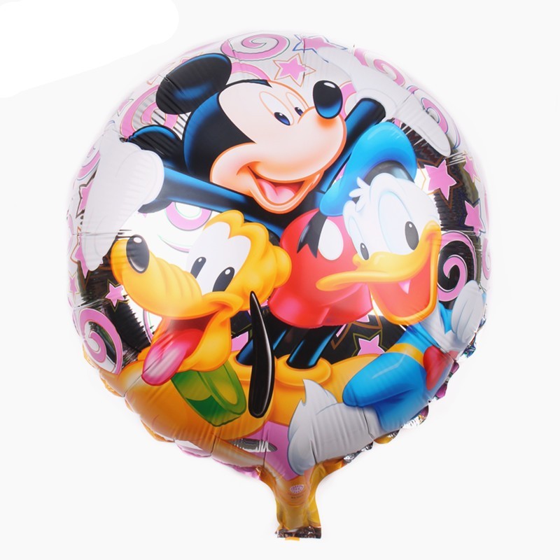 10 Pcs Disney Minnie Mouse Birthday Balloons – Party Supplies Decorations 18 in