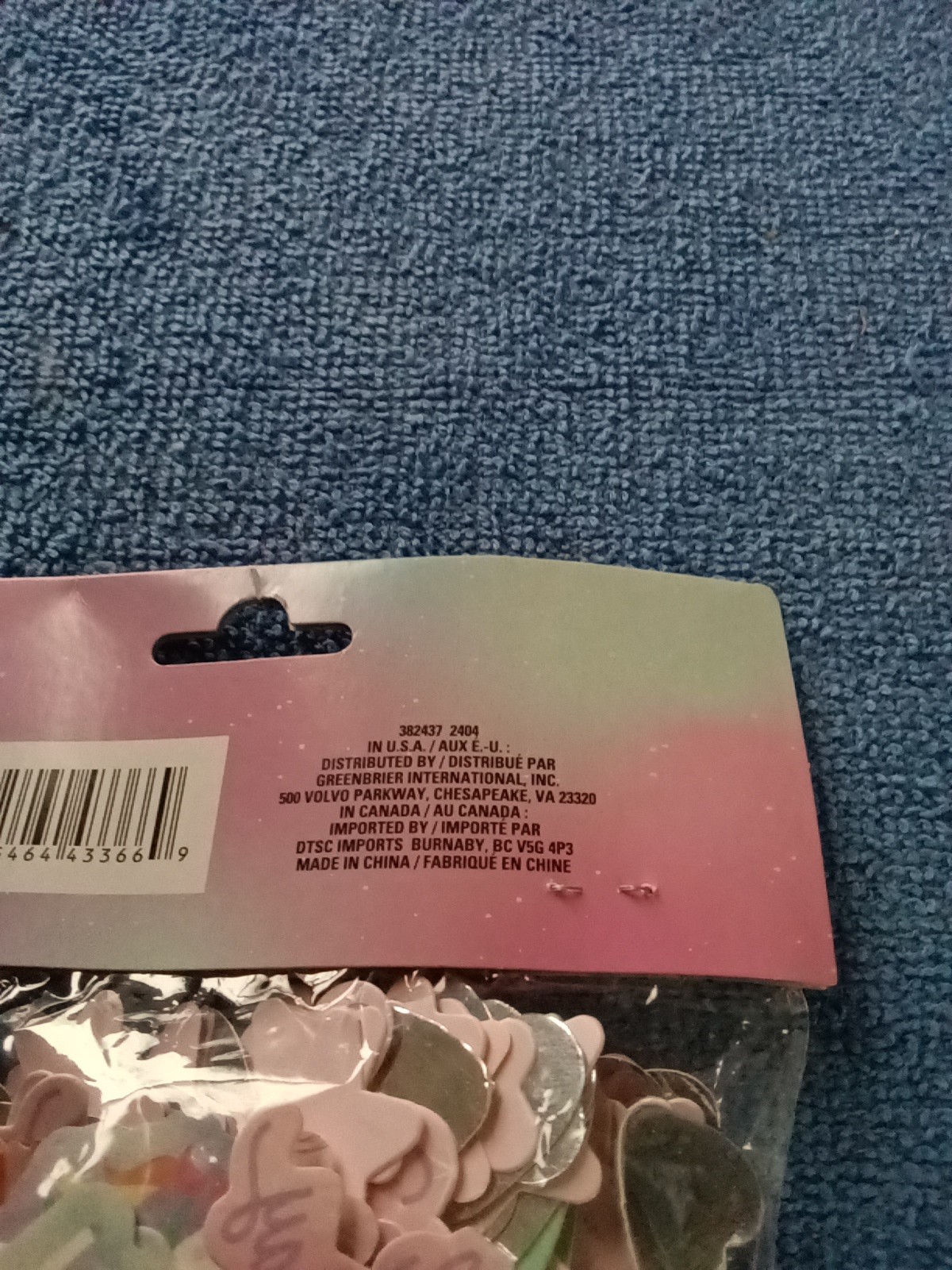 1-2oz. Bag of Confetti Stars Rainbows Hearts Birthdays Weddings Celebrations.