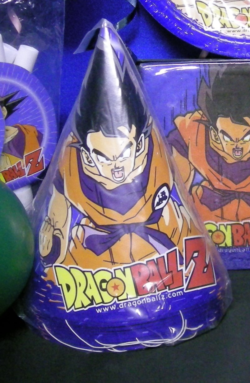 Dragon Ball Z Party Set # 3 DBZ Hats Blowouts Loot bags