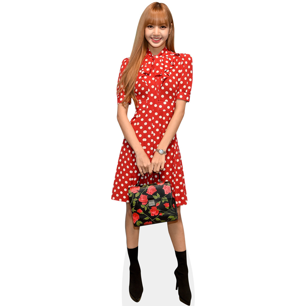 Lisa (Blackpink) (Polka Dot) Mini Size Cutout