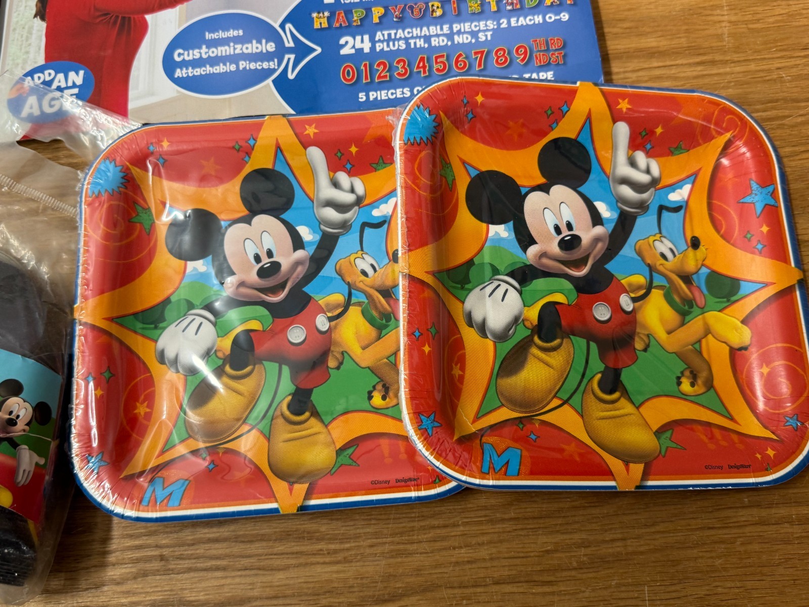 Disney Junior Mickey Mouse Clubhouse Kids Boys Birthday Party Supplies Mixed Lot