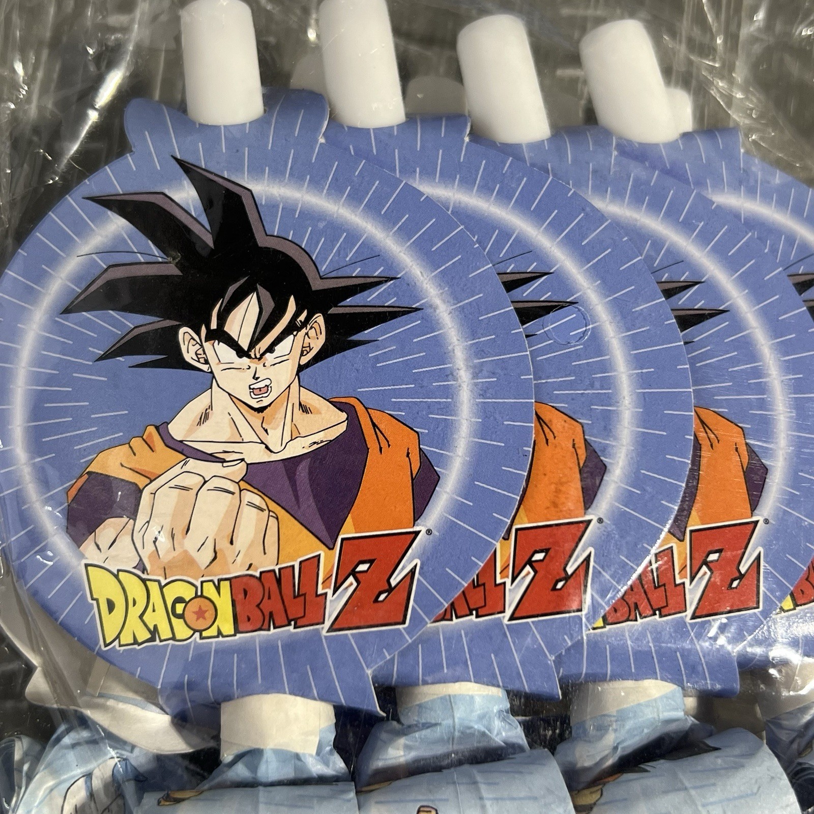 8 Pack DRAGON BALL Z BLOWOUTS ~ Birthday Party Supplies Favors Toei Cartoon GoKu