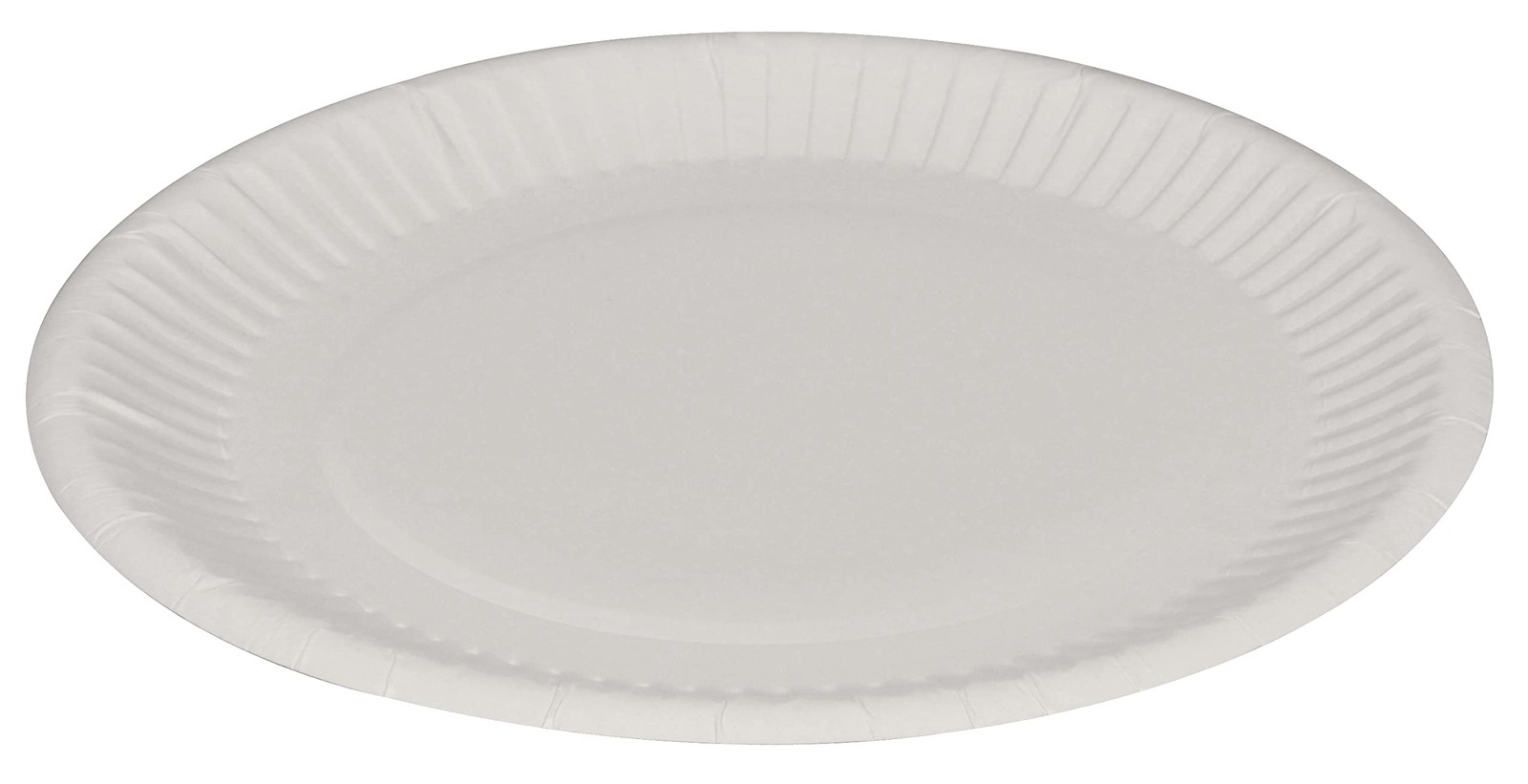 Abena Round Clay-Coated Paper Plates 7 Inch Paper-Plate Design Biodegradable