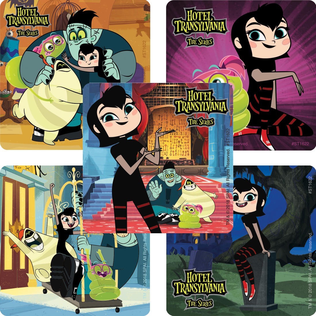 20 Hotel Transylvania the Series Stickers Party Favors Teacher Supply Halloween