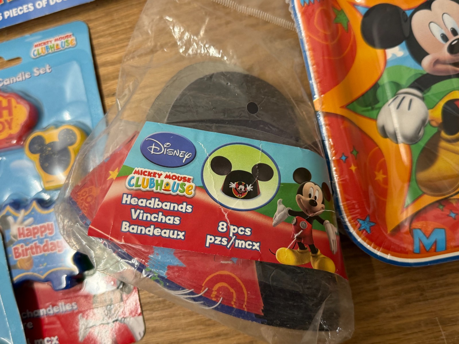 Disney Junior Mickey Mouse Clubhouse Kids Boys Birthday Party Supplies Mixed Lot
