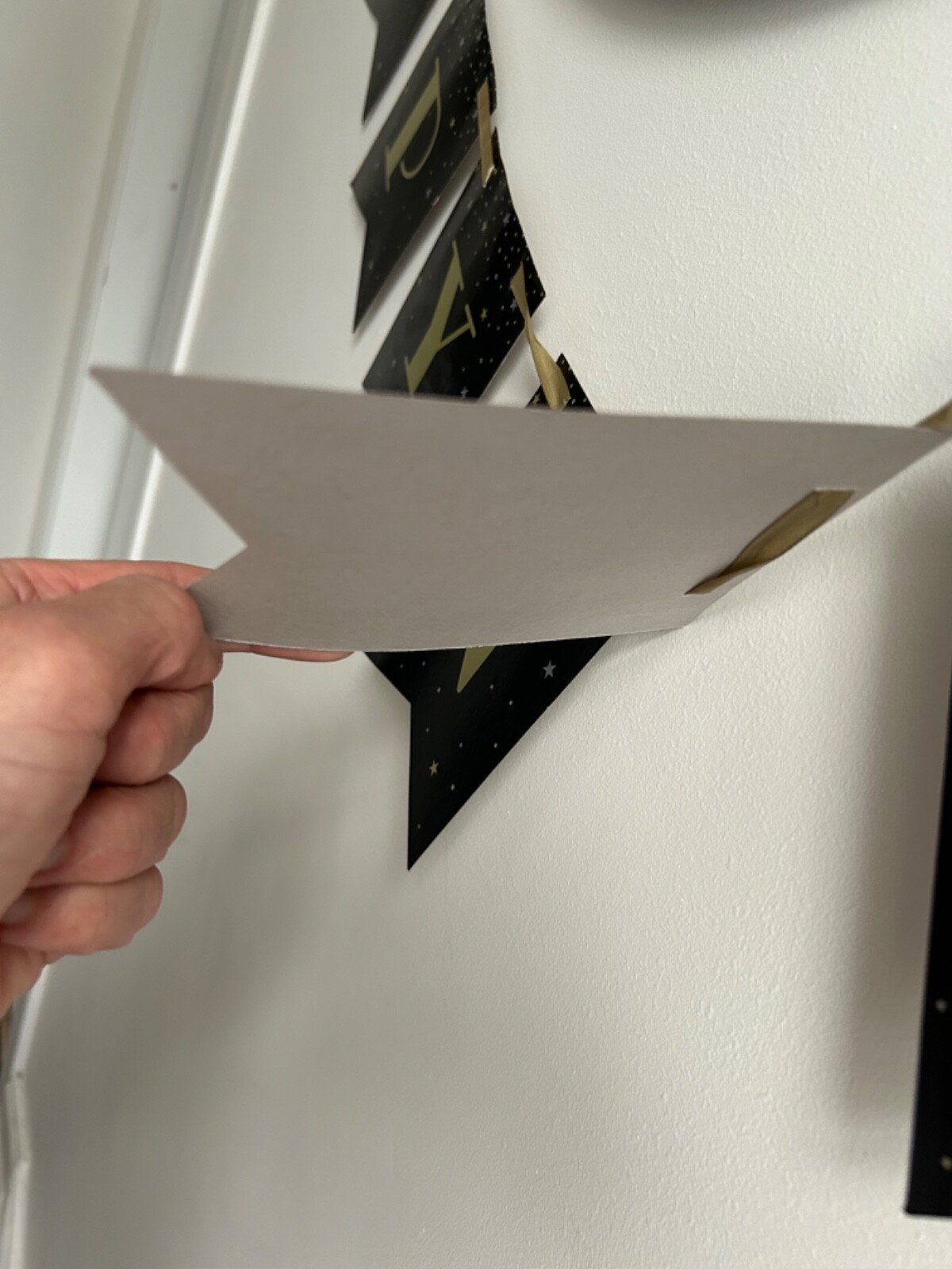 Wall Happy New Year Handing banner Decoration Decorations