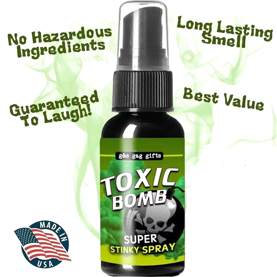 Liquid Fart Spray Stink Bomb Smelly Stinky Ass Toxic Bomb Crap Gag Prank Joke