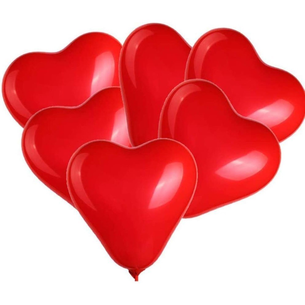 Red Heart Shaped Latex Balloons,Mother Day Valentine’s Day Engagement Wedding