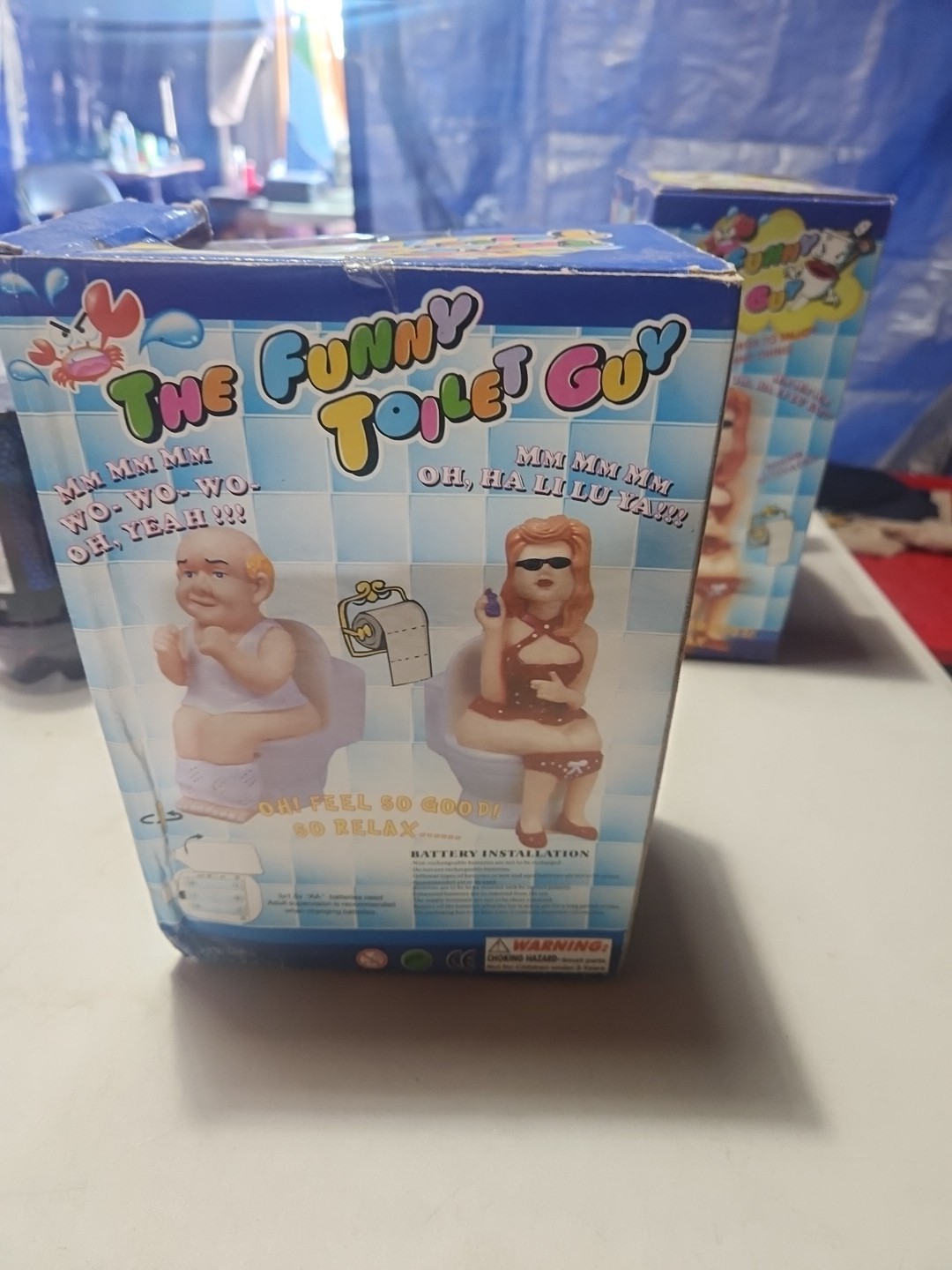 The Funny Toilet Guy Bathroom Accessory Gag Gift Novelty Item – NOS